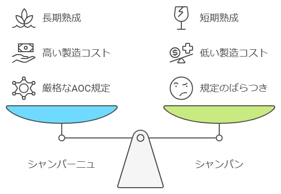 価格と品質に影響を与える要素